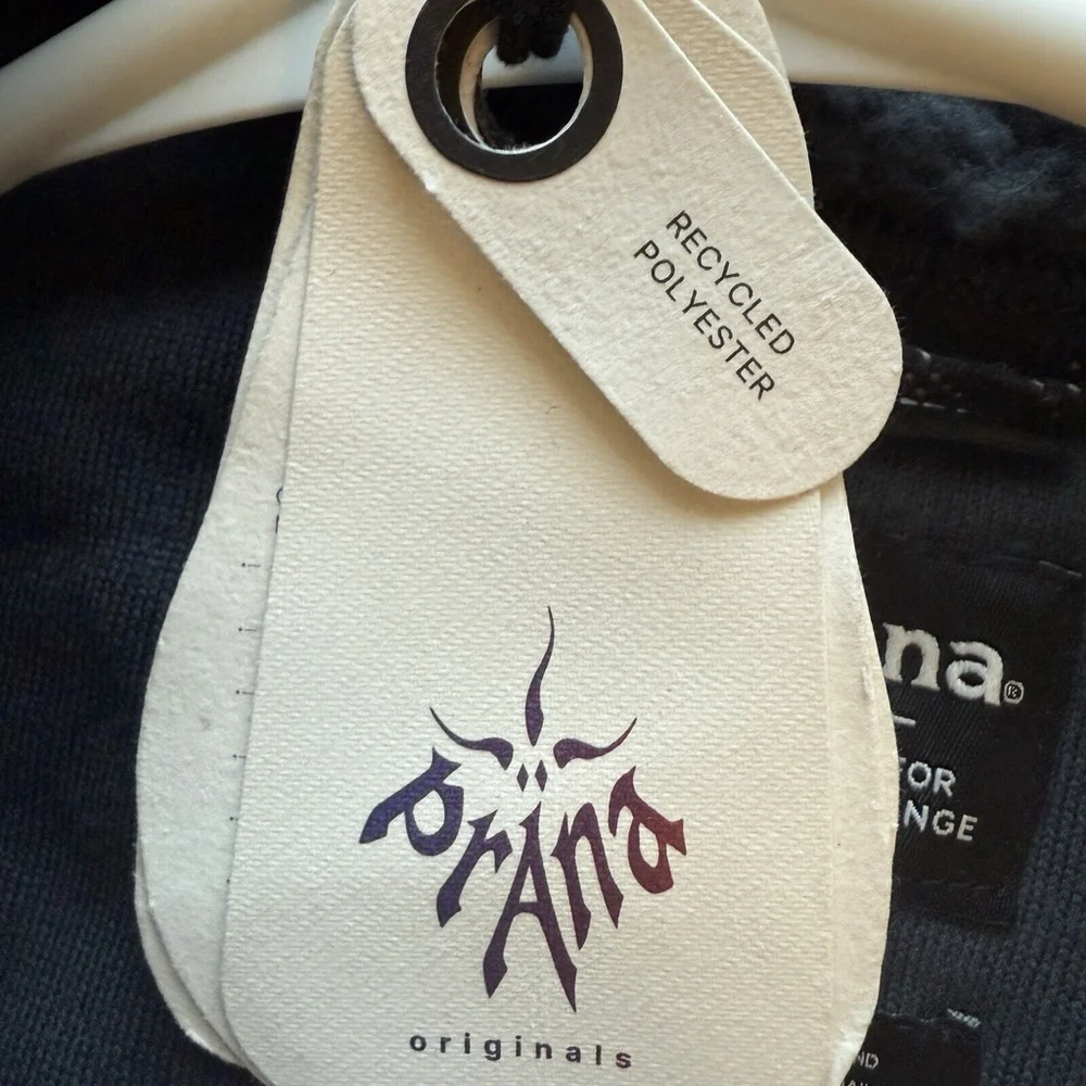 PrAna‎ Hurricane FZ Fleece Jacket Unisex Stormy Night Blue Geometric Size XL NWT